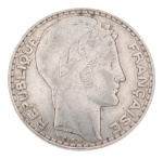 Silver coins, mostly France incl. 1867 20c and 1f.