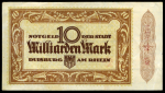 Extensive collection of German Notgeld currency, 1917-1924