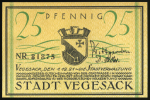 Extensive collection of German Notgeld currency, 1917-1924