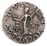 Indo-Scythians, Azilises, c. 85-45 BC, two AR tetradrachms