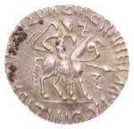 Indo-Scythians, Azilises, c. 85-45 BC, two AR tetradrachms