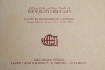 International Society of Postmasters, World's first stamps
