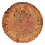 India, 1915(C), Ag half rupee, George V.
