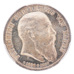 Germany, Empire Baden 1907, Friedrich I, AR 2 mark