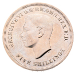 Great Britain 1951, George VI 5 shillings AG 28.34