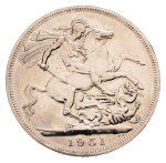 Great Britain 1951, George VI 5 shillings AG 28.34