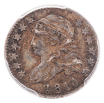 United States, 1814, 10 cents Liberty Cap, “small date”.