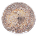United States, 1814, 10 cents Liberty Cap, “small date”.