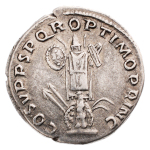 Roman Empire, Trajan, 98-117, AR denarius, 3.02 g.