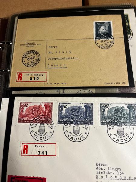 1939-1964, FDC Sammlung mit vielen mittleren und besseren Werten