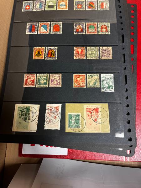 1912-1969, Pro Juventute, Lagerbestand in zwei Alben