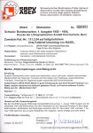 1851, Orts-Post mit Kreuzeinfassung mit Plattenfehler