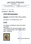 1845, kleiner Adler, auf kleinem Stück Papier geklebt