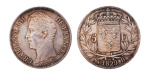 1829, Charles X, 1824-1830. 5 Francs, AR. PCGS MS 65.