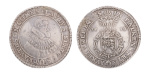1618, Trautson Paul Sixtus von Falkenstein, AR double Taler, 56.97 g. Extremely rare.