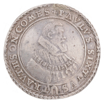 1618, Trautson Paul Sixtus von Falkenstein, AR double Taler, 56.97 g. Extremely rare.