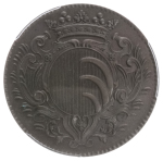 1741, Kingdom of Bohemia, Counts of Kinsky, CU 1/2 thaler. Highest graded.
