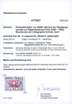 1849, Waadt 4, farbfrisch, allseits breitrandig geschnitten