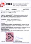 1857, 15 Rp. rot, 1. Berner Druckperiode, allseits weissrandiges Prachtstück