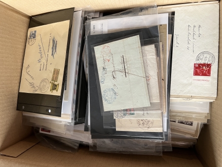 1800-2004, Posten mit ūber 400 Belegen ab Vorphilatelie