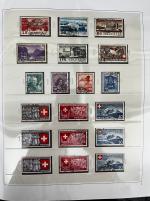 1938-1959, Luxussammlung im Ringbinder gestempelt