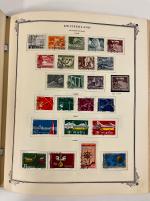 1843-1969, gestempelte Sammlung im Scott Album