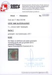 1858, grosser Adler dunkelgrün, allseits breitrandig