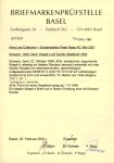 1850, Waadt 4, auf Ortsfaltbrief von Genf