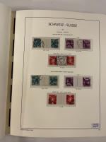 1909-2024, vollständige gestempelte Sammlung der Zusammendrucke