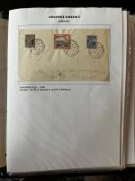 1912-1965 Limassol District Postal History. An extensive and well-organised study of the postal history of the Limassol District, housed in an album and comprising several hundred covers and pieces from the George V, Geo