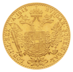 Group of four gold coins. France, Napoleon III 20 francs, 1859.