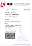 1843, Doppelgenf, mit Druckabart im linken Rand