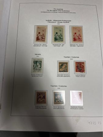 1913-1963, komplette vorwiegend postfrische Pro Juventute Sammlung