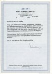 1863, 40 Rp. grün, 4. Berner Druckperiode, auf Trauerbrief von Allevard nach Onex