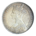 1847, Victoria, Proof “Gothic“ Crown, AR 23.3 g.