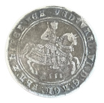 1551, Edward VI, Crown, AR 26 g. (42 mm), 