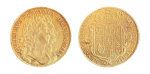1691, William and Mary, 5 Guineas AV 41 g. 